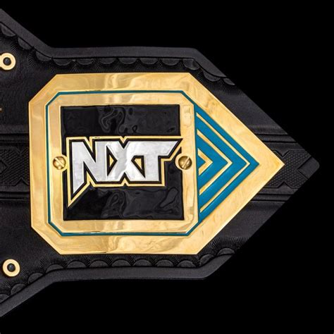 Wwe Shows Off New Nxt Championship Belt Designs Se Scoops Wrestling