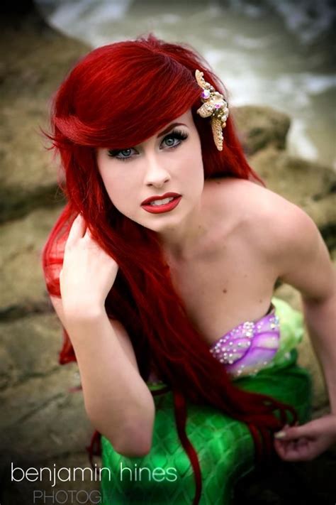 Traci Hines As Ariel She Is Perfect As All The Princesses Me Someday