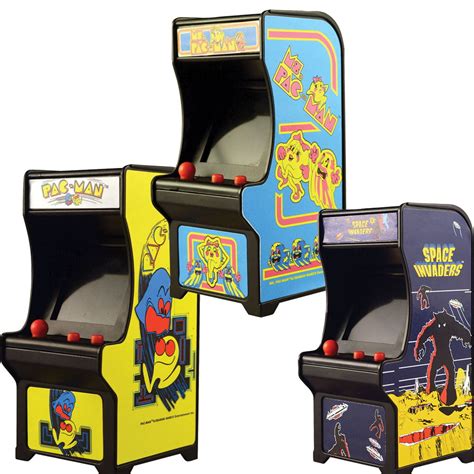 Set Classic Handheld Arcade Games Pac Man Ms Pac Man And Space