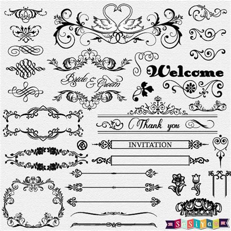 Some are fancy and some more plain. invitation card design clipart - Clip Art Library