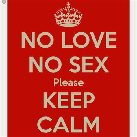 No Love No Sexe