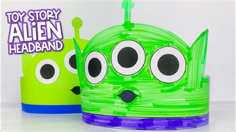 Diy Toy Story Alien Headband Craft For Kids Youtube