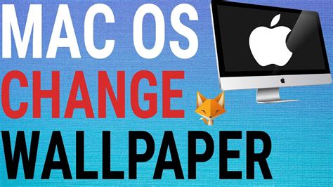 How To Change Wallpaper On Mac Os Youtube