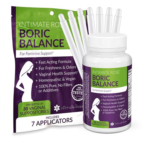 Buy Boric Suppositories Helps Fight Against Bv Yeast Infections