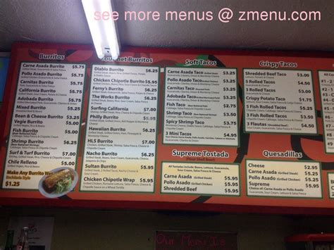 Order online > 4.9 based on 90 votes. Online Menu of Fernys Mexican Grill Restaurant, Santee, California, 92071 - Zmenu