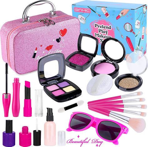 Kids Pretend Makeup Kit For Girls Princess Beauty Set For 3 10 Years