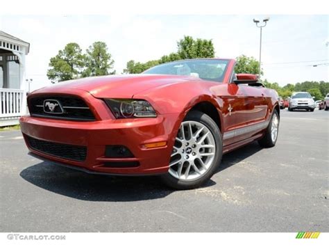 2014 Ruby Red Ford Mustang V6 Premium Convertible 82161366 Photo 10