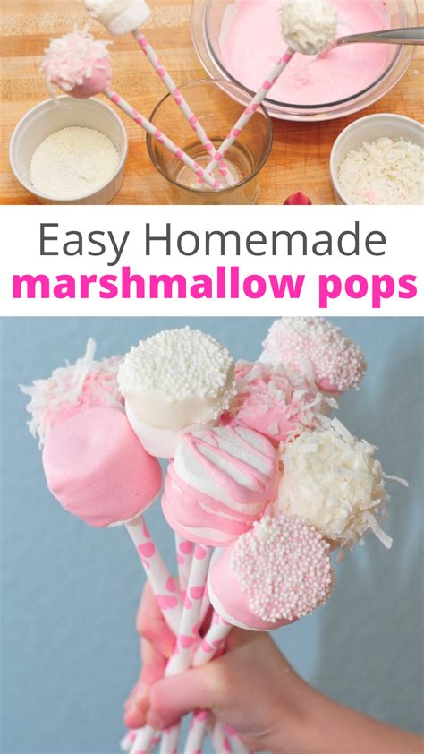 How To Make Valentines Day Marshmallow Pops These Are So Cute