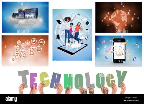 Collage Technology High Resolution Stock Photography And Images Alamy