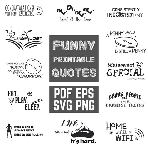 Download Funny Quotes Bundle Graphic by yumiguelgfxartshop ...