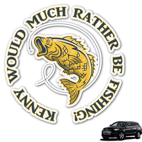 Custom Fish Graphic Car Decal Personalized Youcustomizeit