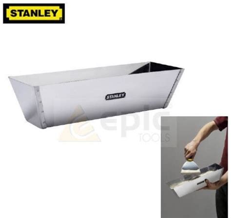 Stanley 12 Stainless Steel Mud Pan For Plasteringplasterers Drywall