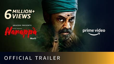 Narappa Official Trailer Venkatesh Priyamani Rao Ramesh Nassar