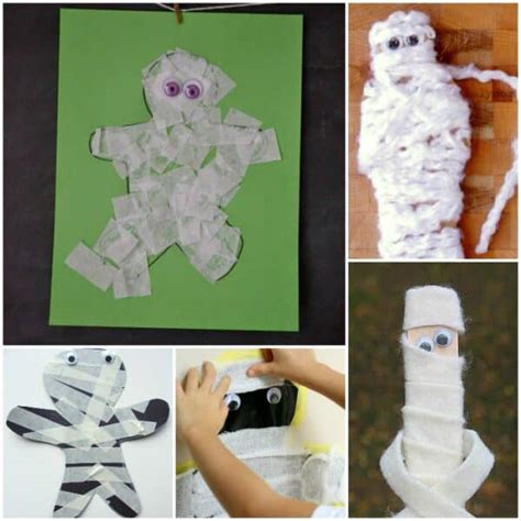 15 Halloween Mummy Crafts For Kids