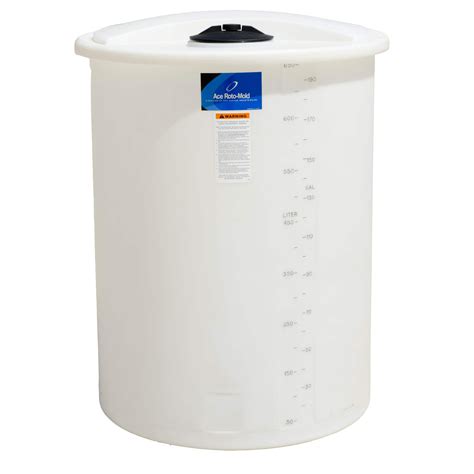 200 Gallon White Open Top Containment Tank Ace Op0200 36