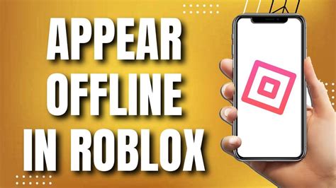 How To Appear Offline In Roblox Quick Guide Youtube