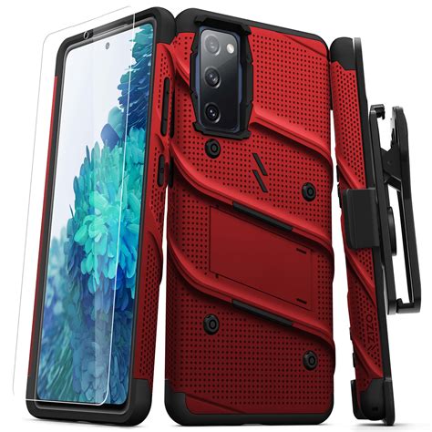 Zizo Bolt Series Galaxy S20 Fe Case Red And Black Ebay
