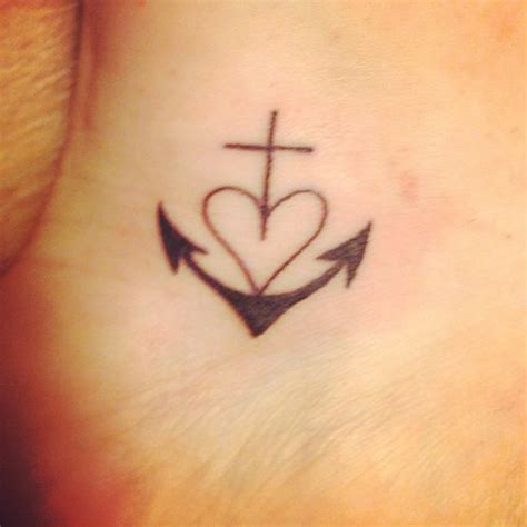 New Tattoo Faith Love And Hope Anchor 1 Corinthians 1313 And Now