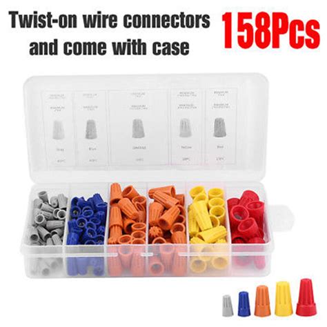 Buy 158pcs 5 Different Sizes Assorted Twist On Wire