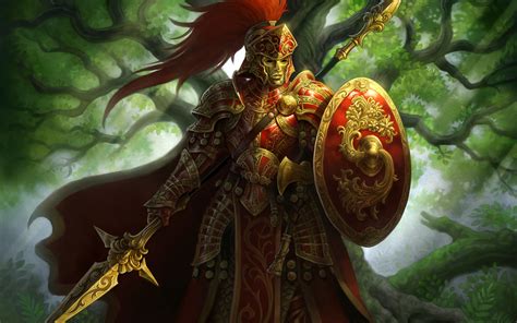 Fantasy Warrior Hd Wallpaper