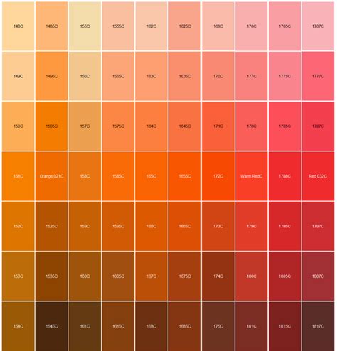 Nice Matching Pantone Colors To Paint Hex Codes