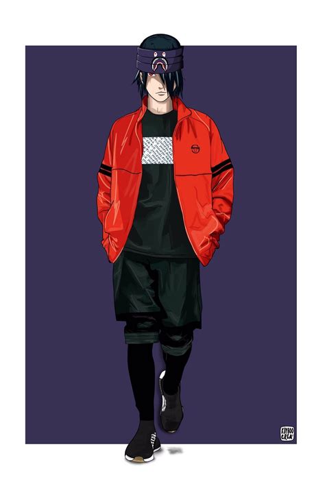 No amount of words can justify his influence on the lives of millions of people across the globe. Bape Anime Sasuke Supreme - Santinime