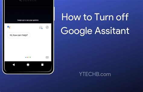 How To Turn Off Google Assistant On Android Devices Step By Step