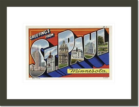 Greeting Card From St Paul Minnesota 1000museums