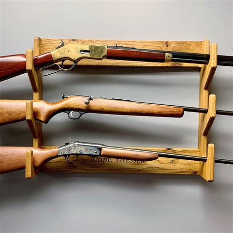 10 Sets Small Plain Wall Mount Gun Rack Shotgun Hooks Rifle Hangers