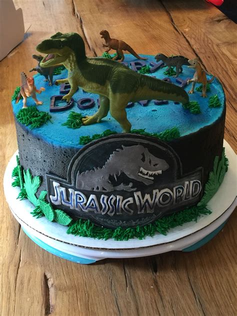 Jurassic World Birthday Cake Ideas Jurassic Park Birthday Cake