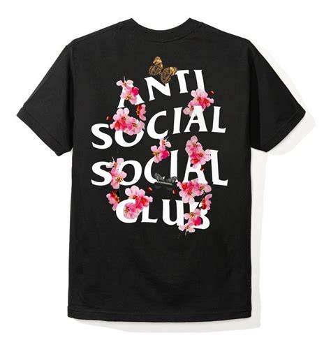 Playera Anti Social Social Club Kkoch Tee Black Envío Gratis