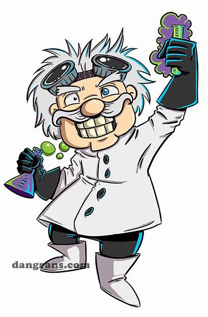 Scientist Mad Cartoon Lab Science Einstein Deviantart