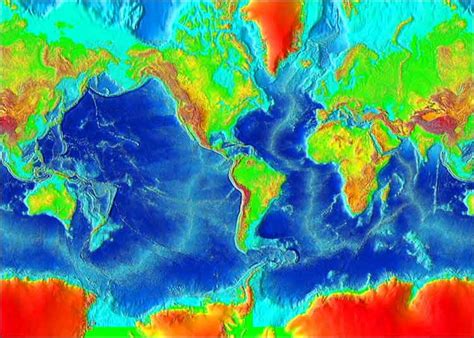 Earthguide Online Classroom Depth Of The Seafloor