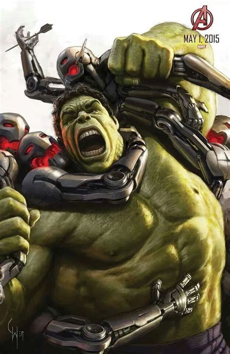 Hulk Avengers Age Of Ultron Concept Art Vingadores Marvel Avengers