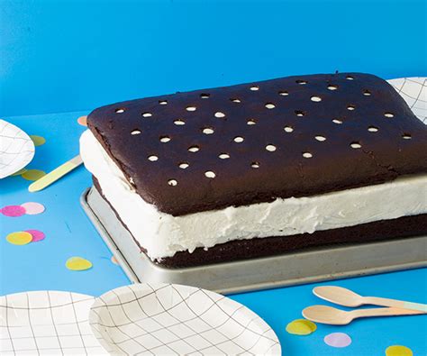 Giant Ice Cream Sandwich Cake Recipe