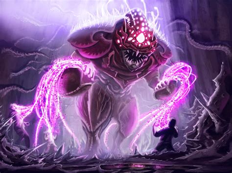 Free Download Hd Wallpaper Dark Creature Creepy Magic Monster