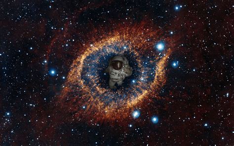 4k Lost In Space Com Imagens Helix Nebula Nebulosa Constelações