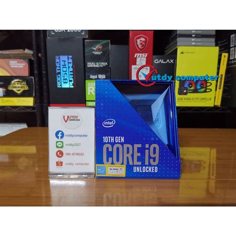 Cpu 1200 Intel Core I9 10900k 37 Ghz Shopee Thailand