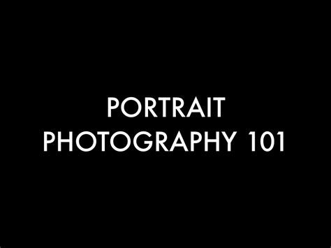 10 Essential Techniques For Portrait Photography Eric Kim