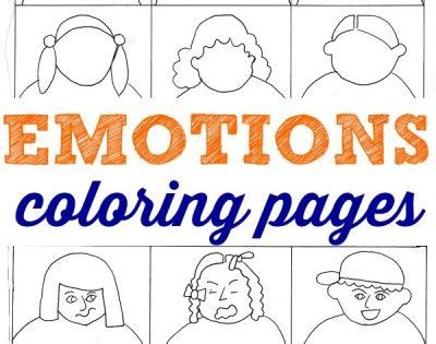 One has blank faces so kids can share their own feelings. Emotions Coloring Pages - Help Kids With Feelings ...