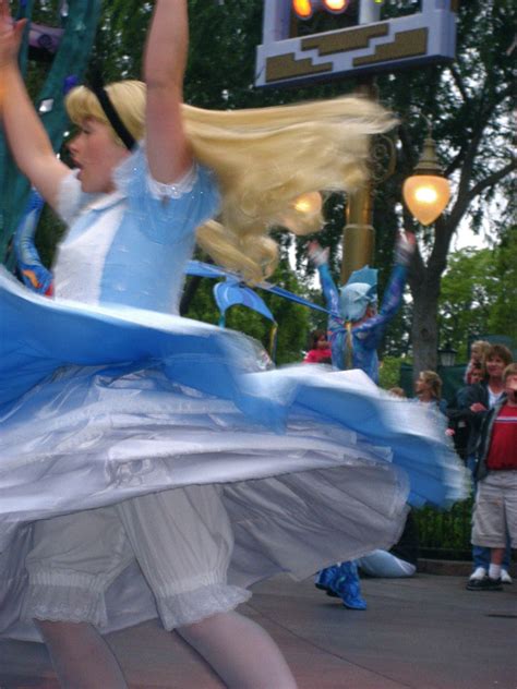 Alices Bloomers Alice Midspin In Walt Disneys Parade Of Flickr