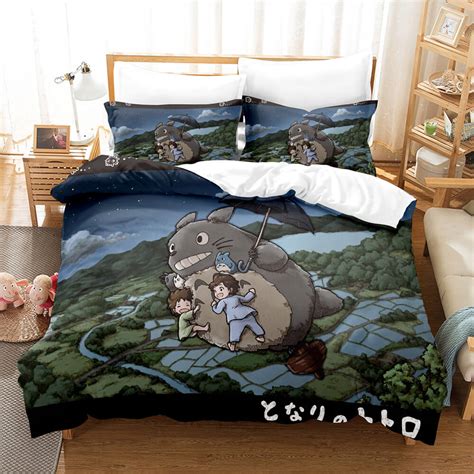 Totoro Bed Sheets