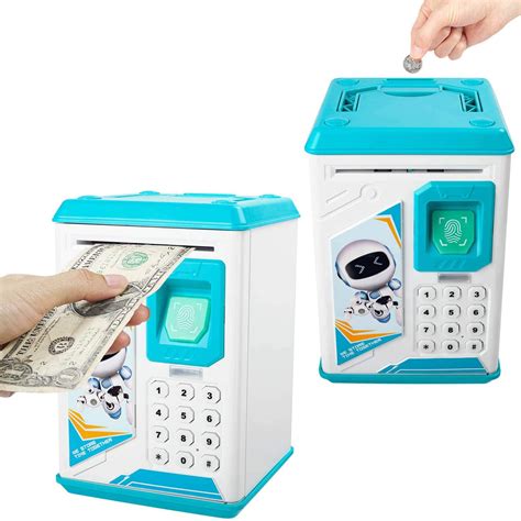 Dotsog Great T Toy For Kids Code Electronic Piggy Banks Mini Atm