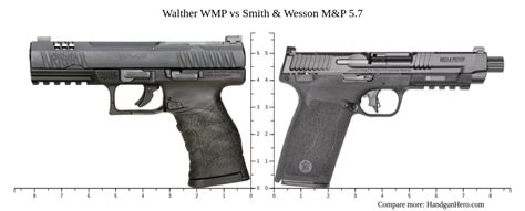 Walther Wmp Vs Smith And Wesson Mandp 57 Size Comparison Handgun Hero