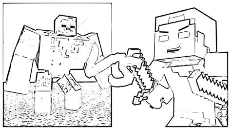 Dibujos De Herobrine Minecraft Para Colorear Wonder Day Dibujos 88956
