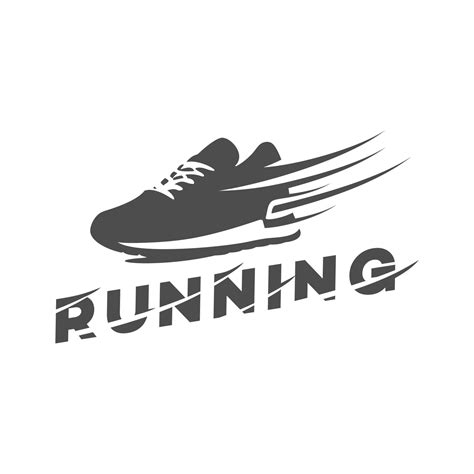 Logo Shoes Running Vector Template Illustration 7794731 Vector Art At