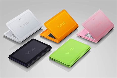 Sony Vaio C Series Colourful Notebooks
