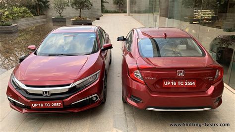 Live 10th Generation Honda Civic Launched In India Shifting Gears