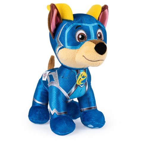 Paw Patrol 8 Inch Mighty Pups Super Paws Chase Plush Toys R Us Canada