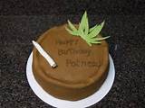 Marijuana Birthday Cake